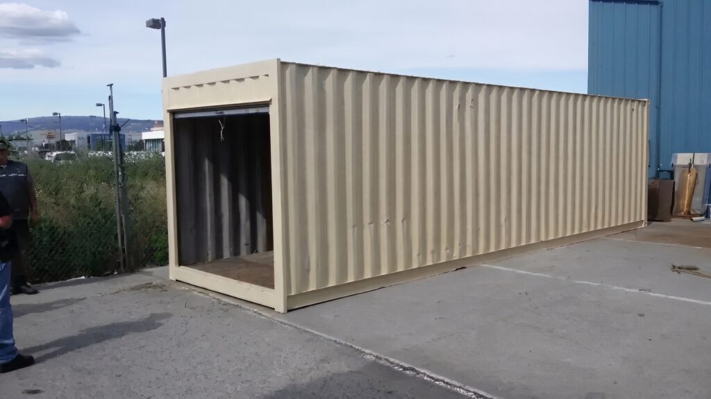 30ft Shipping Container With Roll-Up Door