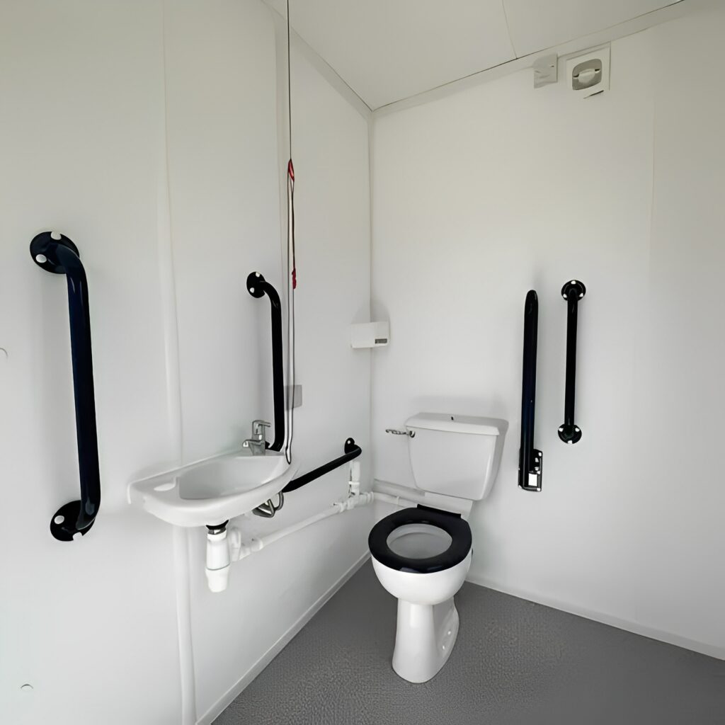 32ft Custom Office Cabin / Canteen | Access Toilet | Portable Building