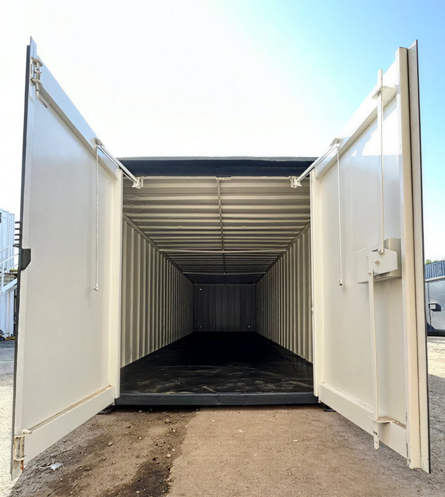 32ft x 10ft Secure Steel Storage Container – Anti-Vandal Lockable Storage Unit
