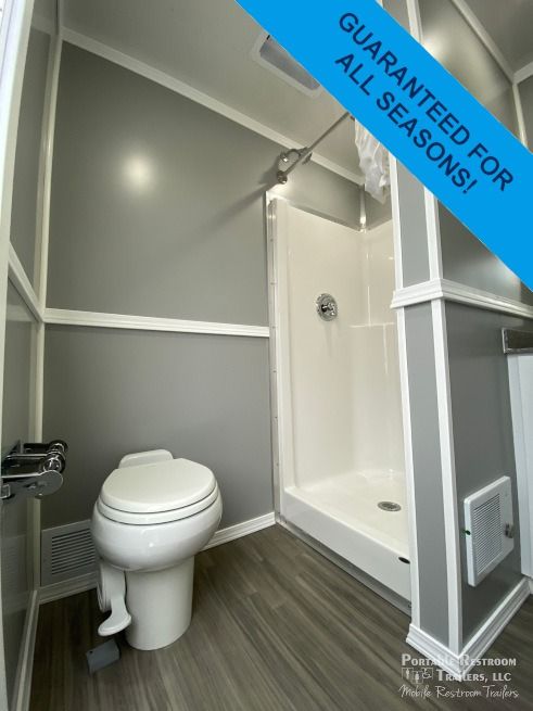 3 Station Shower Trailer Combo | Oahu Series - 4 Season