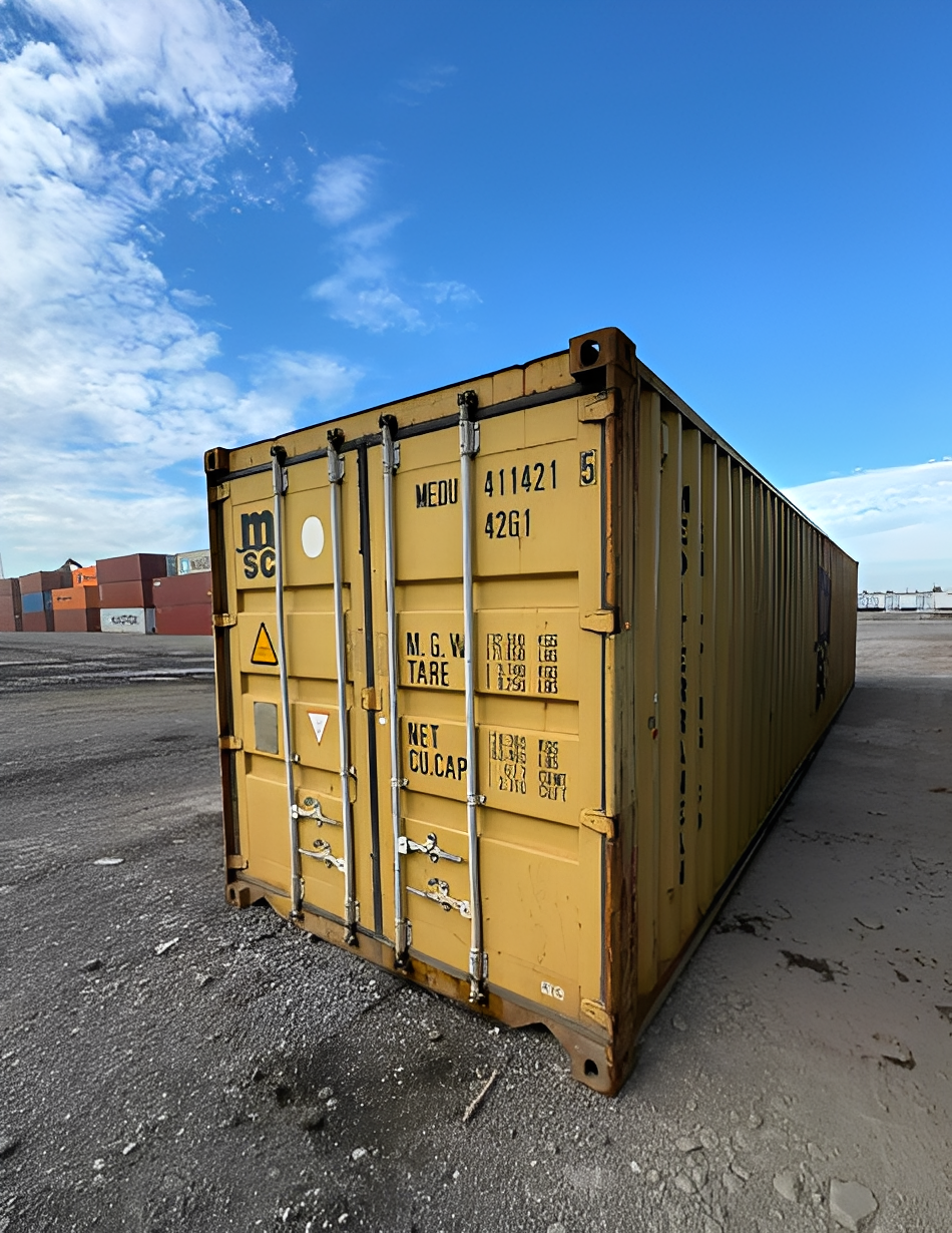 40ft x 8ft Used Standard Shipping Container
