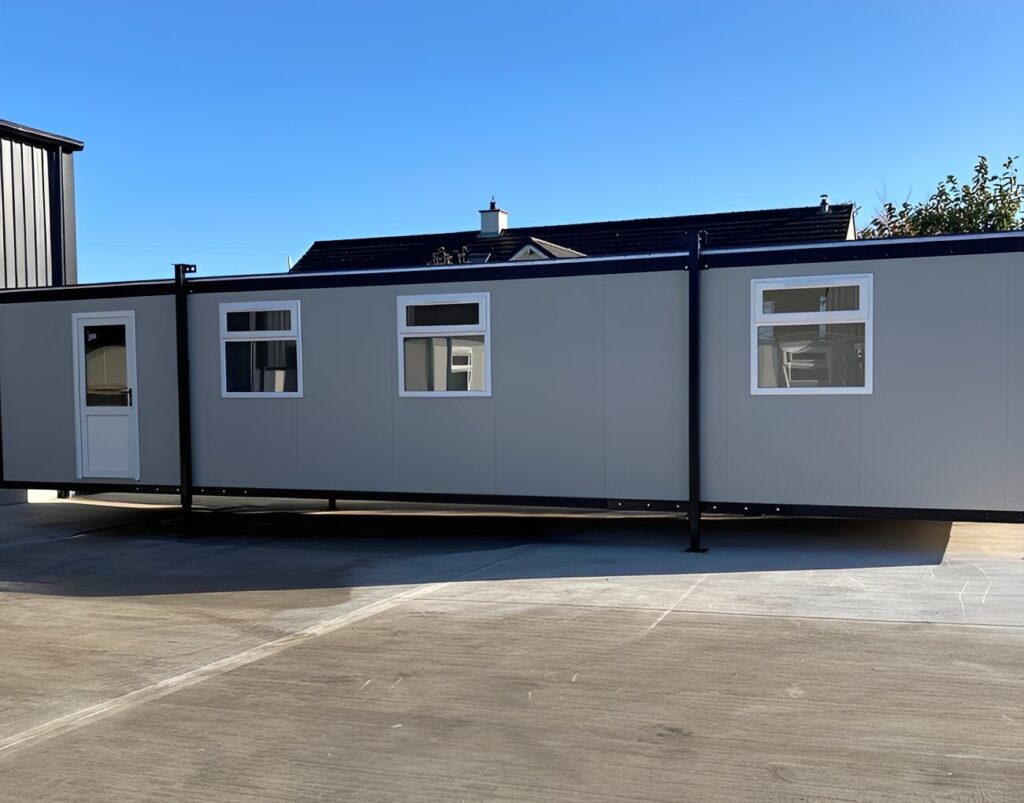 40Ft x 10Ft Jackleg Office Cabin