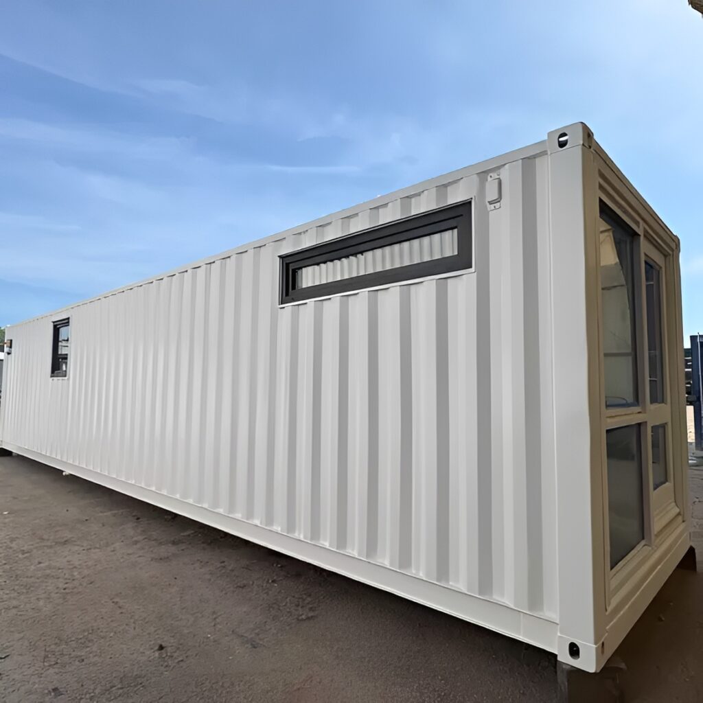 40ft Converted Shipping Container Office – Fully Insulated Portable Steel Office