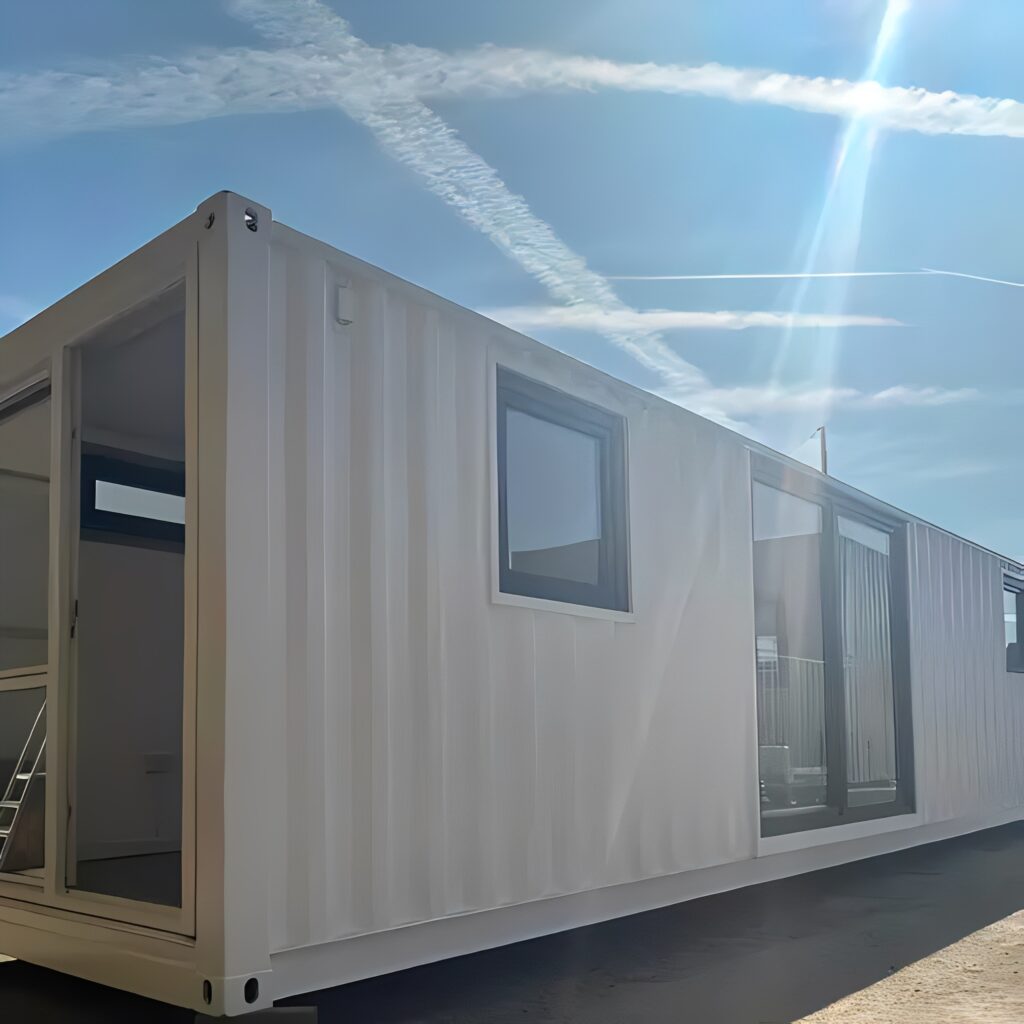 40ft Converted Shipping Container Office – Fully Insulated Portable Steel Office