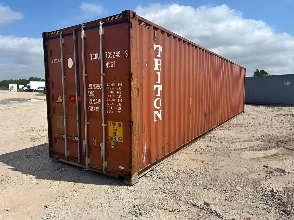 40ft High Cube Used Shipping Container