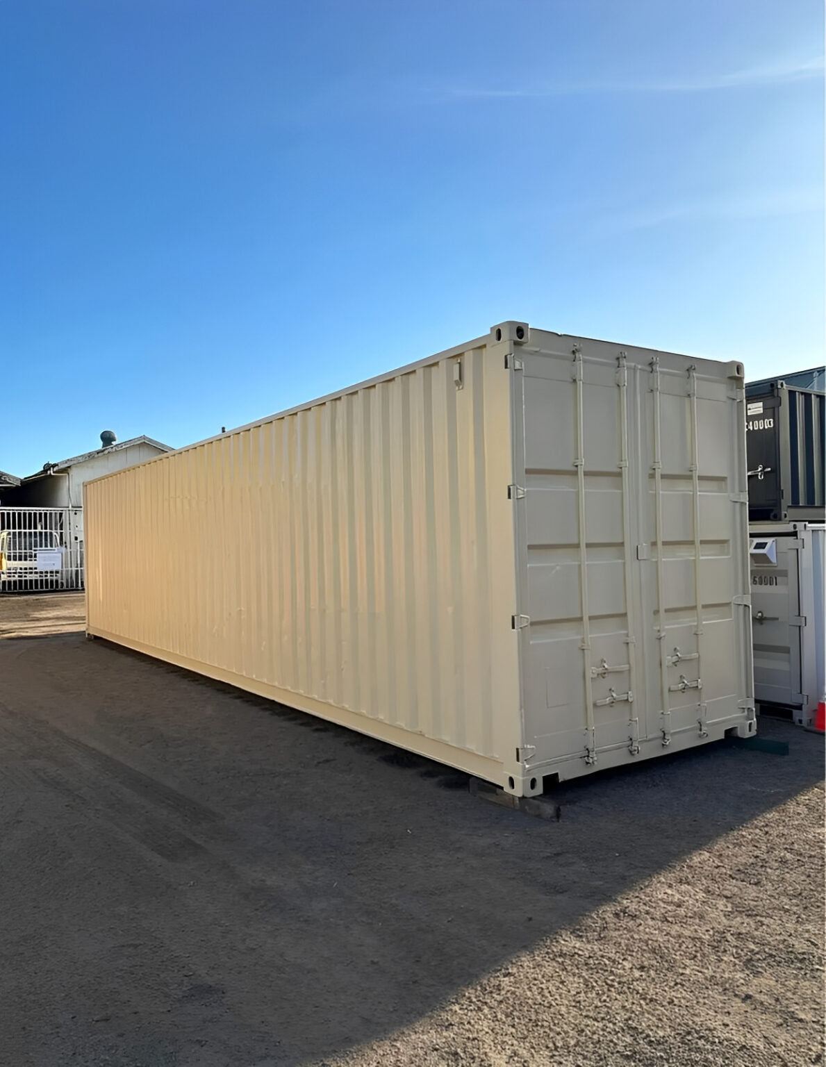 40ft x 8ft Shipping Container with Roll-Up Door
