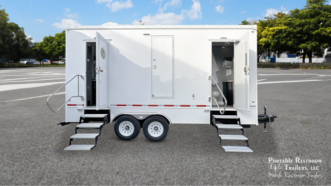 3 Station Shower Trailer with Laundry | Oahu Series