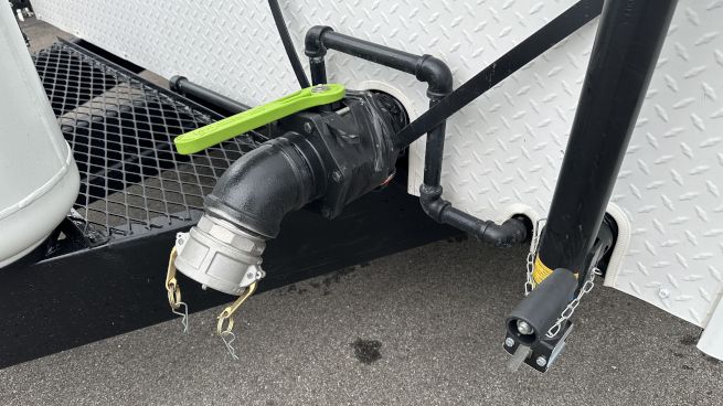 DEMO 4 Station Shower Trailer with Laundry Suite | Helix Series