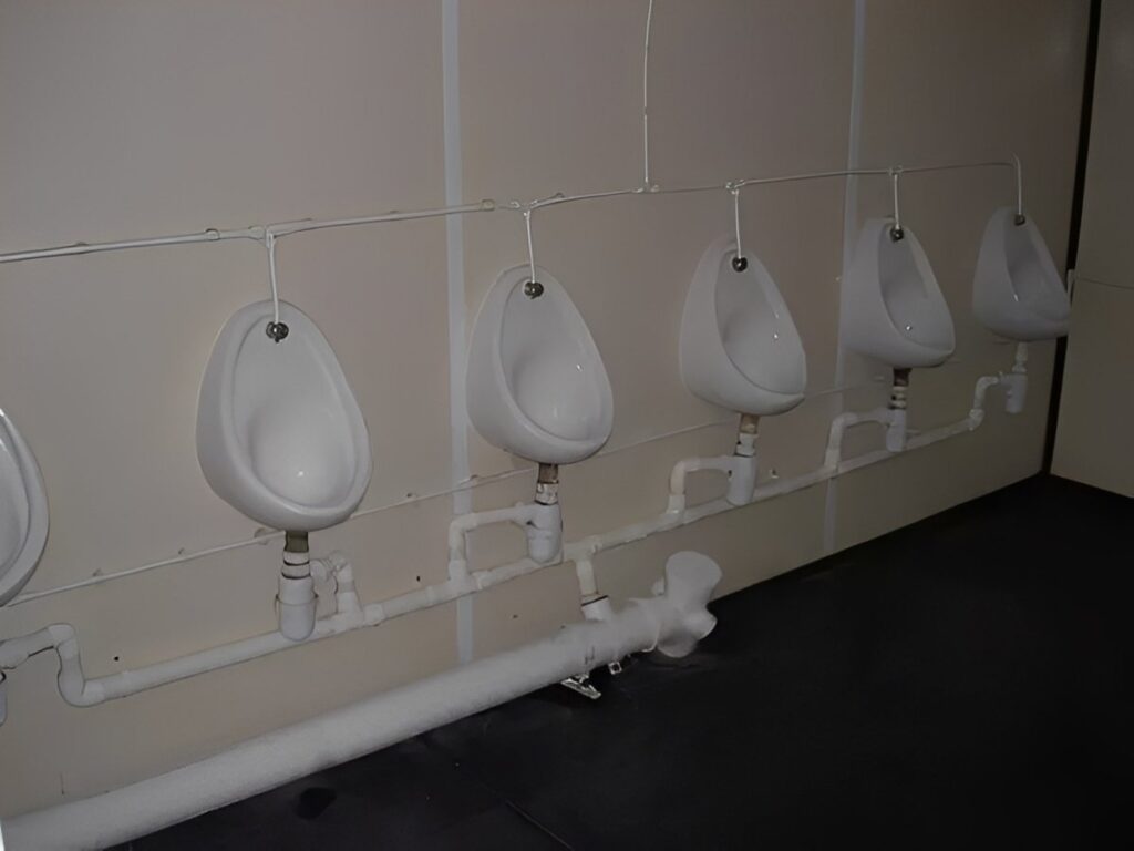 6+1 Anti Vandal Jackleg Toilet Block