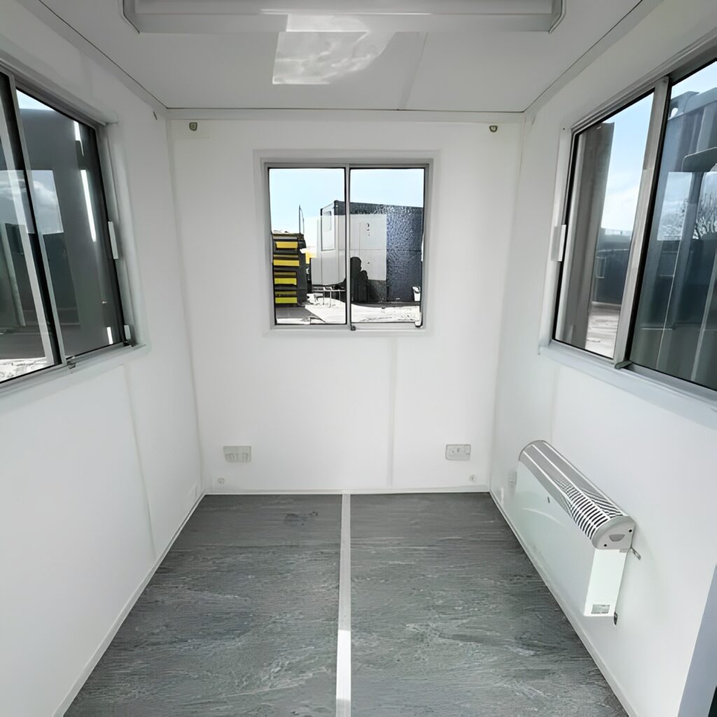 7Ft x 7Ft Shipping Container Office for Sale | Portable Building | Anti-Vandal Building
