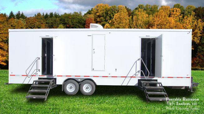 8 Station Portable Shower Trailer | Classic Series