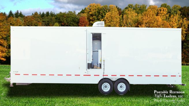 8 Station Portable Shower Trailer | Classic Series - 4 Season Package