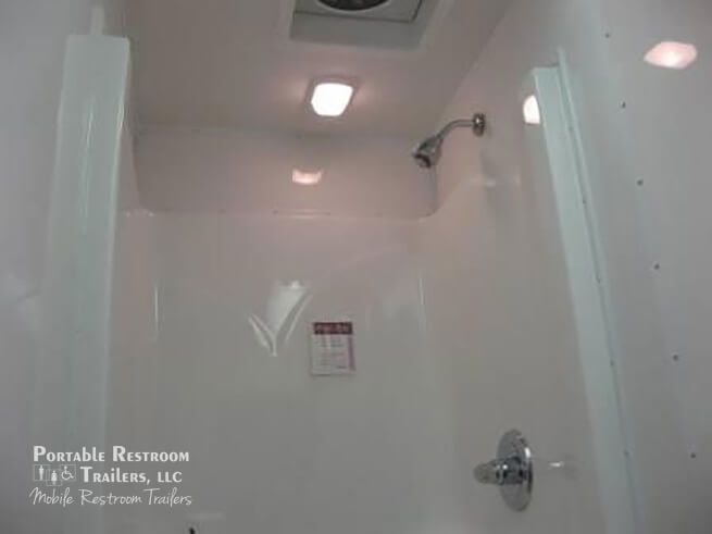 8 Station Shower Trailer Restroom Combo | Classic Series