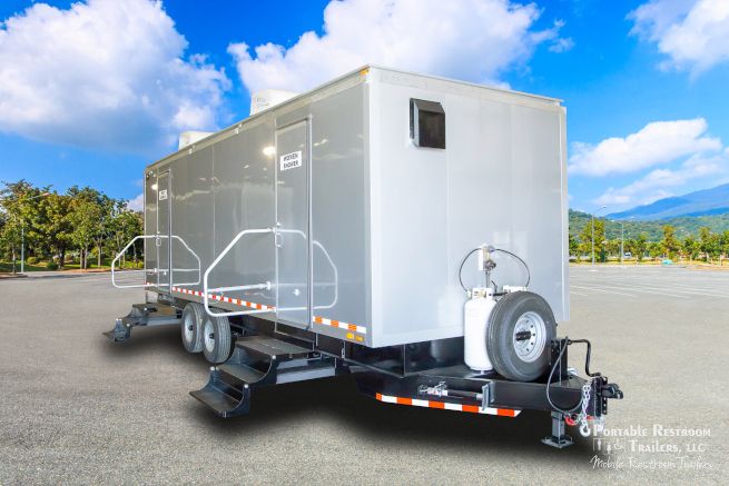 8 Station Portable Shower Trailer | Optimum Series