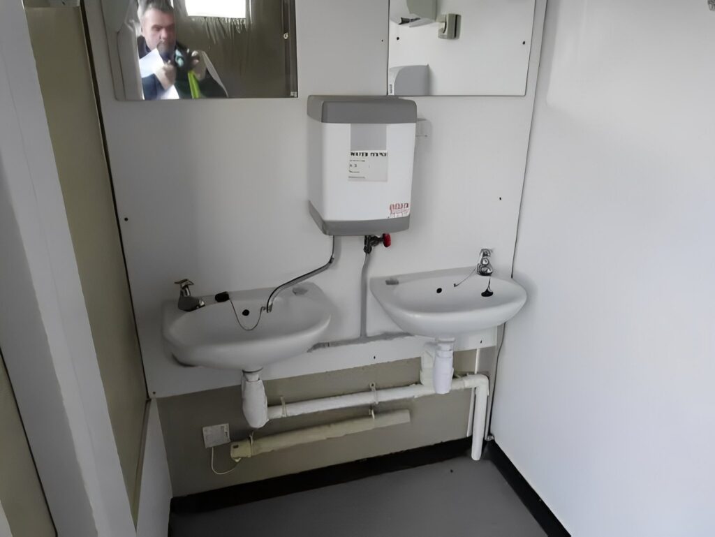12ft x 9ft 2+1 Portable Toilet Block