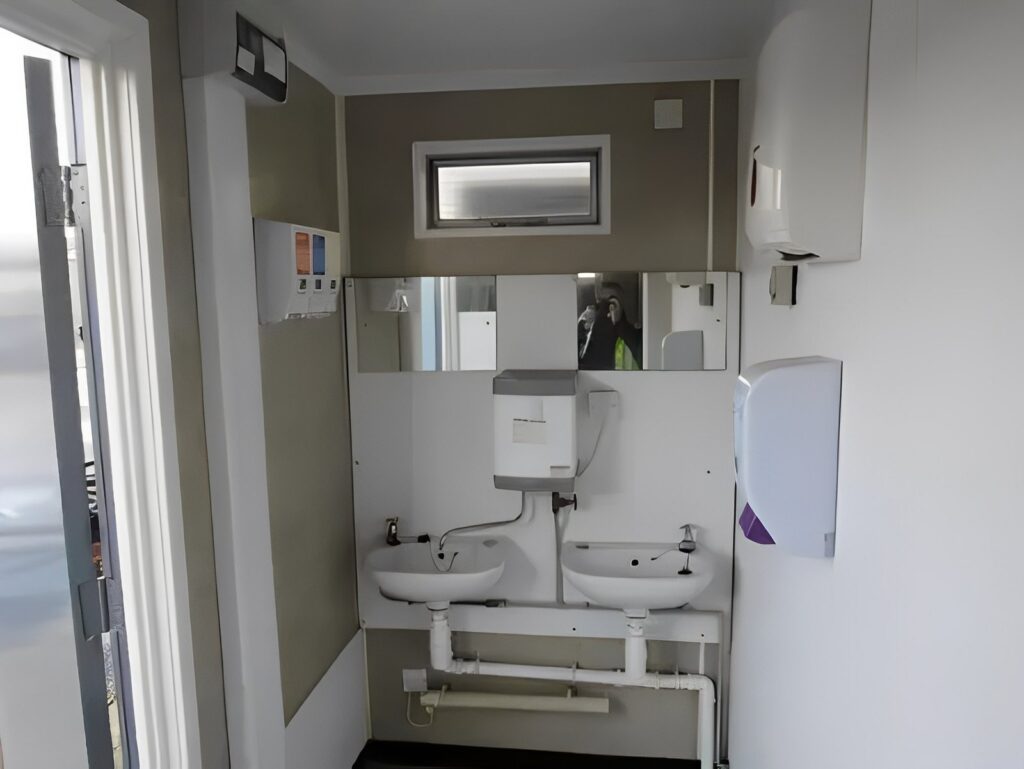 12ft x 9ft 2+1 Portable Toilet Block