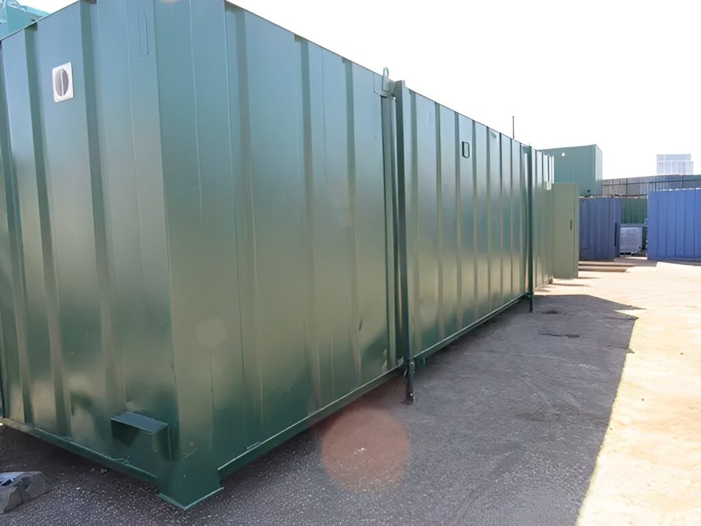 5+1 Anti Vandal Shower Toilet Block