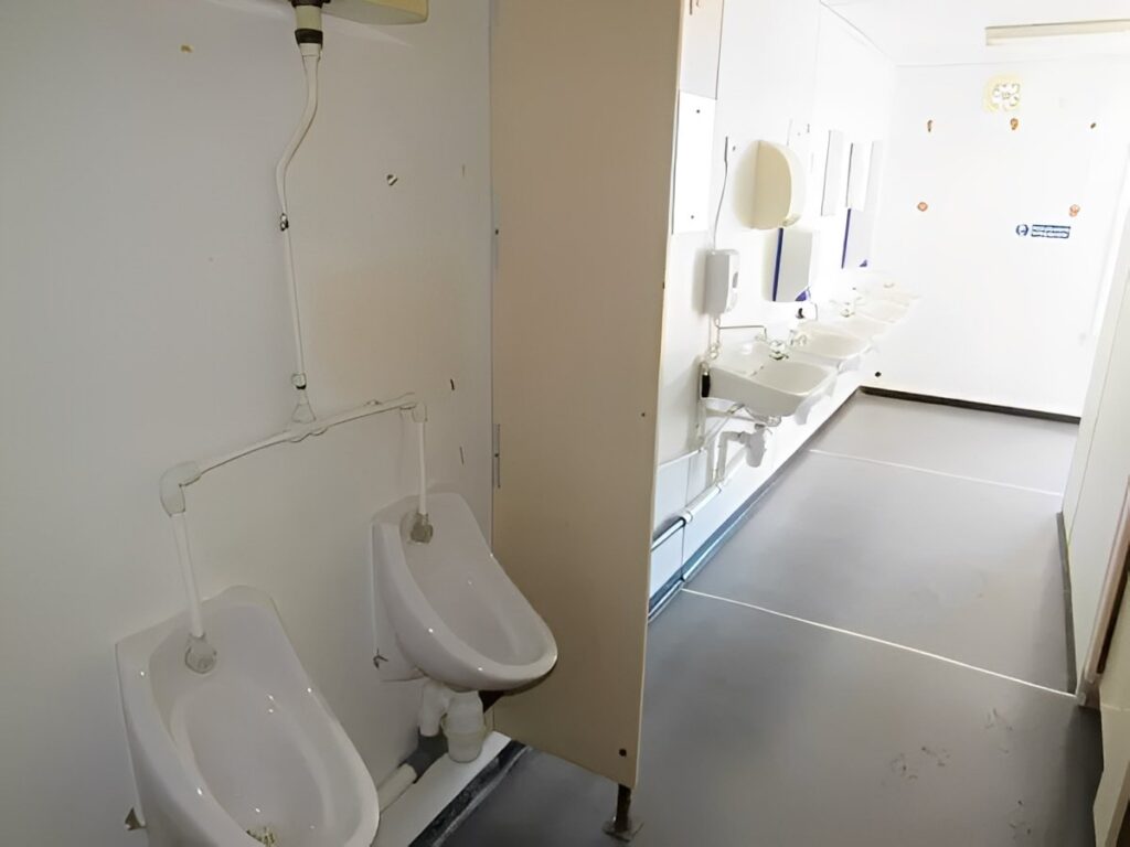 5+1 Anti Vandal Shower Toilet Block