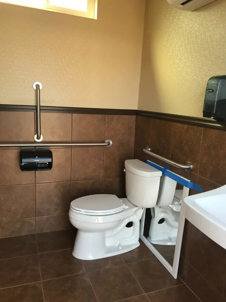 Shipping Container Restroom – Portable Conex Bathroom with HVAC and Tankless Water Heaters