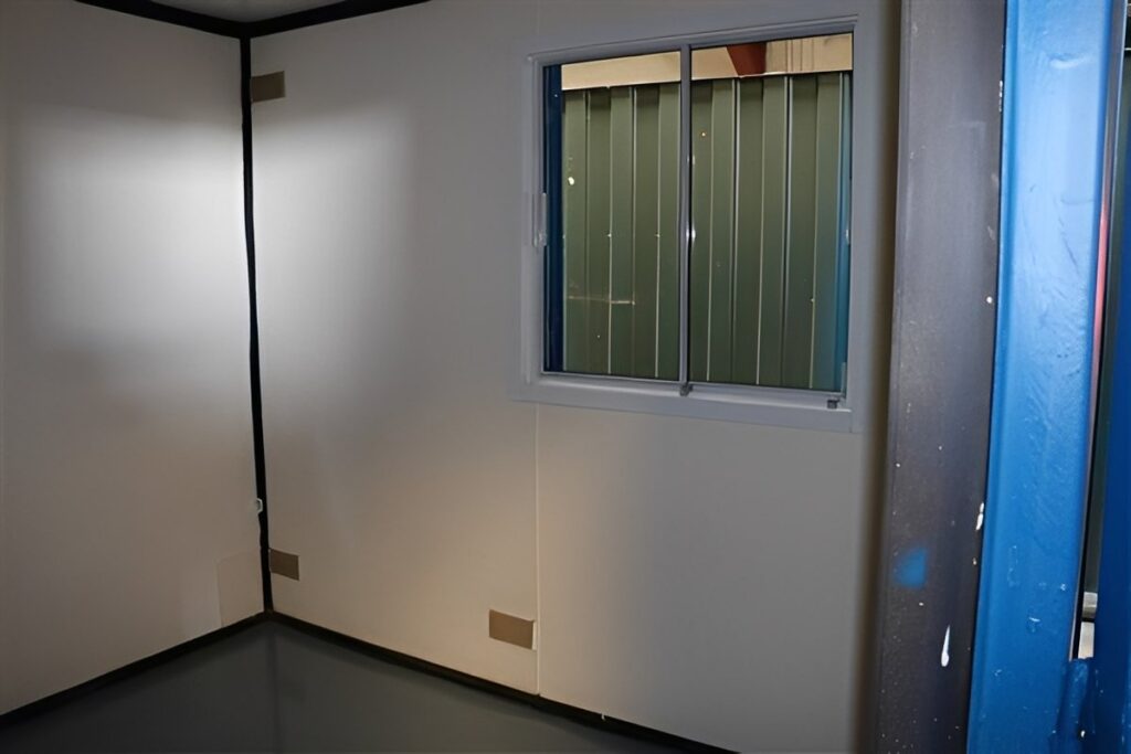 13ft x 9ft Site Office With Toilet Blue