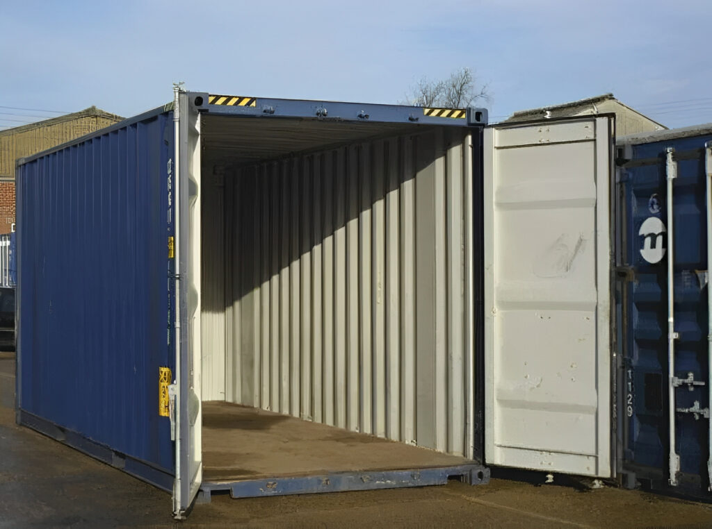20ft High Cube Shipping Container – Grade A Used Wind & Watertight Corten Steel Storage Container