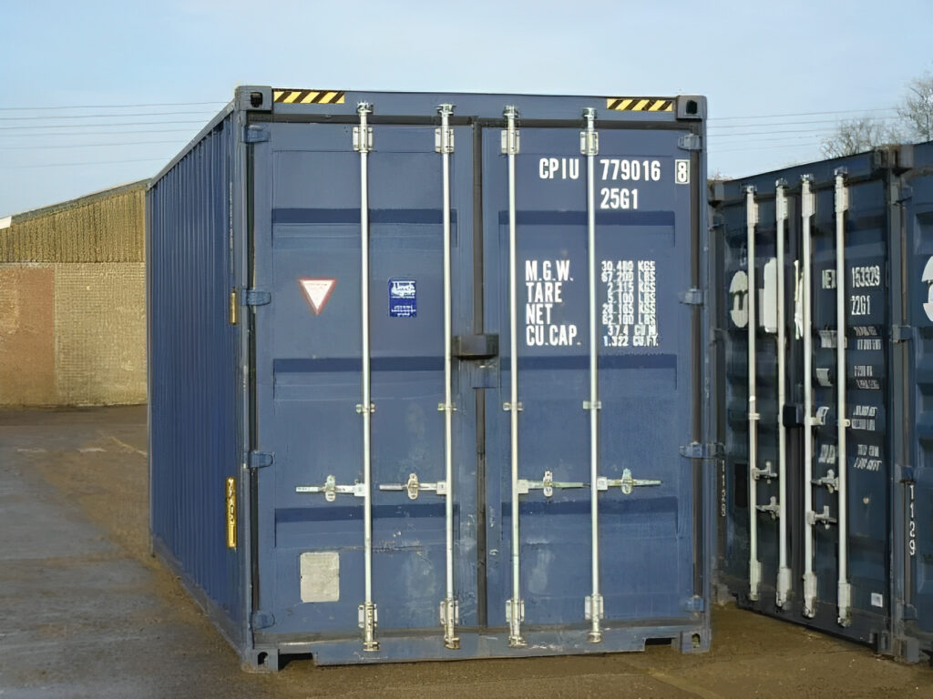 20ft High Cube Shipping Container – Grade A Used Wind & Watertight Corten Steel Storage Container