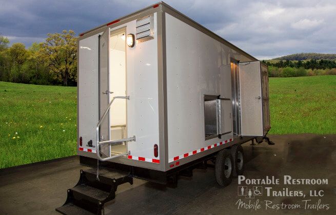 4 Station Decon Trailer Environmental Shower Trailer