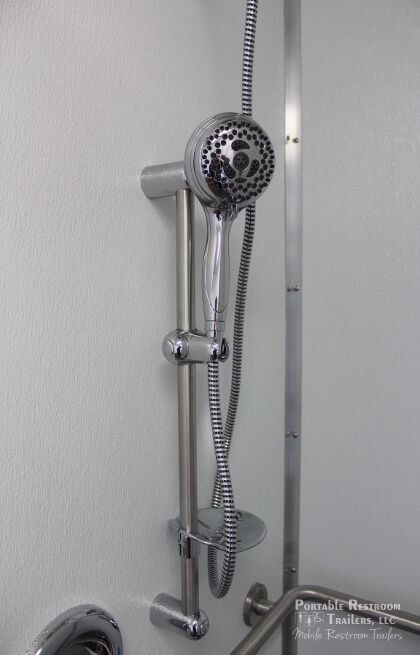 ADA Shower Trailer / Portable Restroom +2 Station Laundry Combo
