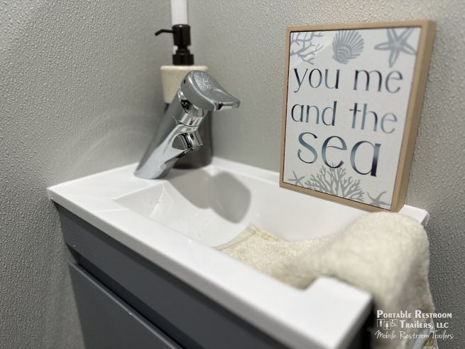 ADA + 2 Station Portable Restroom Shower Trailer Combo | Oahu Series