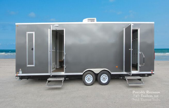 8 Station Shower Trailer / Restroom / Locker Room Combo | Oahu Series