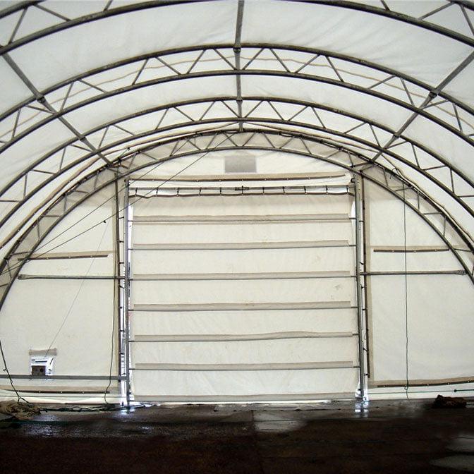 Single Truss Storage Shelter 11oz PE 300g 20x30x12ft