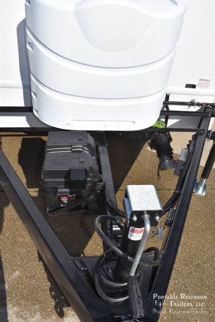 3 Station Shower Trailer Affordable Advantage - 4 Season Package