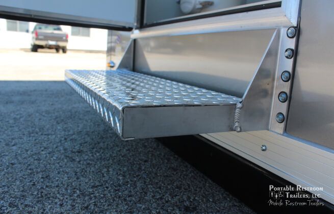 3 Station Shower Trailer / Restroom Combo with Dual Laundry Suite