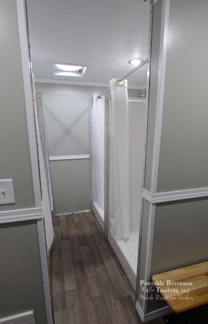4 Station Shower Trailer / Restroom / Locker Room Combo | Oahu Series