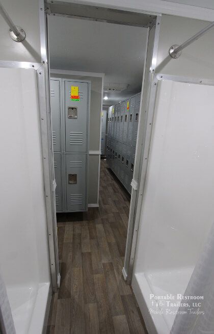 4 Station Shower Trailer / Restroom / Locker Room Combo | Oahu Series