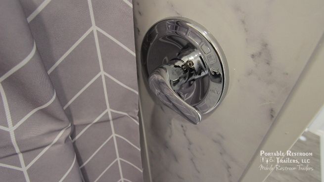 8 Station Shower Trailer | Grey Silk Series - Private