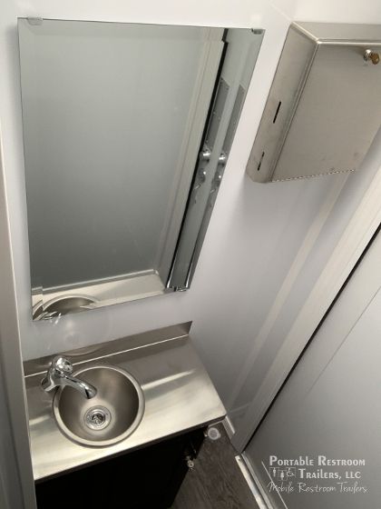2 Station Shower Trailer with Sinks - 4 Season Package