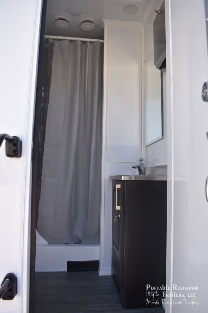 3 Station Shower Trailer Affordable Advantage - 4 Season Package
