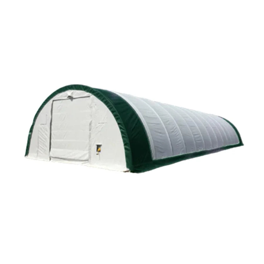 Single Truss Arch Storage Shelter W30'xL85'xH15' 11oz PE
