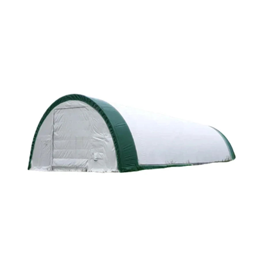 Single Truss Arch Storage Shelter W30'xL65'xH15' 11oz PE