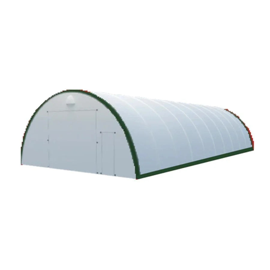 Single Truss Arch Storage Shelter W40'xL80'xH20' 11oz PE