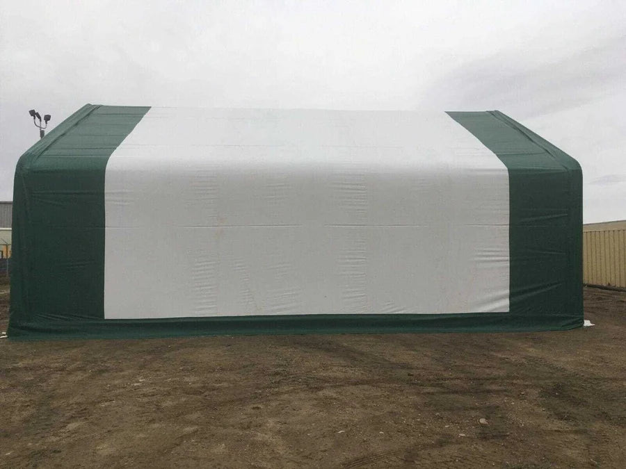Single Truss Storage Shelter W20'xL20'xH12' 450g PVC