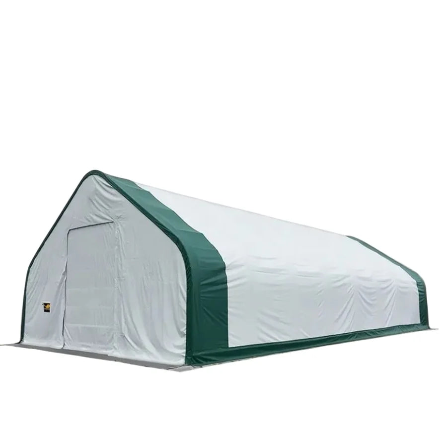 Single Truss Storage Shelter W20'xL40'xH12' 450g PVC